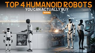 Top 4 Humanoid Robots You Can Buy Soon | Tesla Optimus, 1X NEO, Apollo & Unitree G1