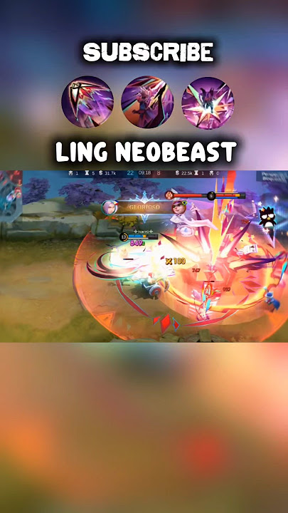 Ling neobeast Collector sound effects #mlbbshorts #lingmlbb #lingneobeast #mlbbskins #mlbbcreator