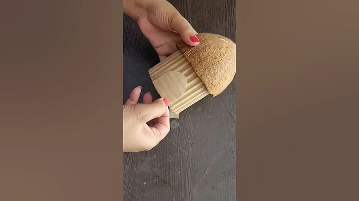 DIY | Coconut Shell Craft | Best Out Of Waste #shorts