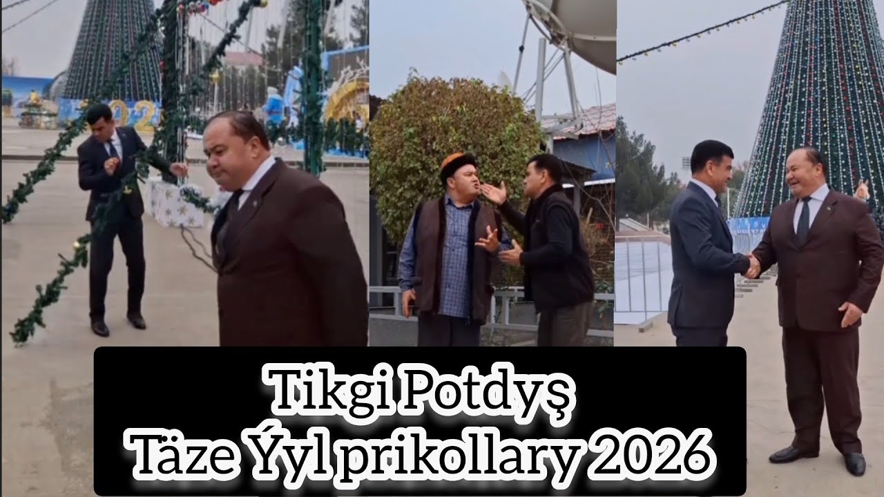 Tikgi Potdyş Täze Ýyl Prikollary 2026 degismeler dunyasi 2026