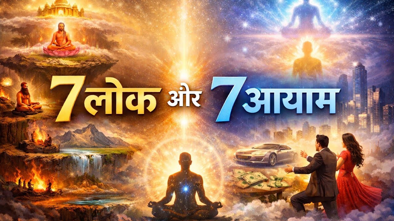 7 लोक और 7 आयाम | 7 Higher Worlds & 7 Dimensions | Hidden Truth | ब्रह्मांड से ब्रह्म तक का रहस्य