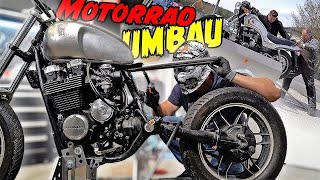 Honda CBX Umbau zum Custom Bike Bobber | Motorrad Rahmen schweißen