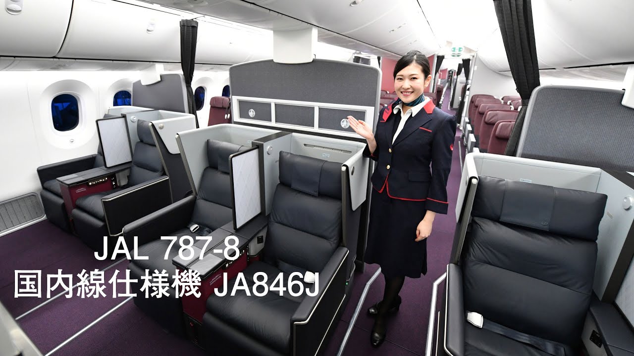 JAL 787-8 Domestic JA846J unveil