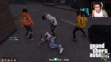 OPPS CAUGHT ME LACKIN!👊🏽😂 | HOOD GANG ROLEPLAY!🔫🏚 | GTA 5 RP LIVE STREAM!🔥