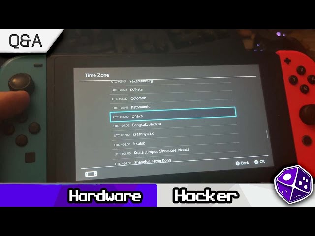 How To Set Up A Nintendo Switch - Time Zone in 2024 - YouTube