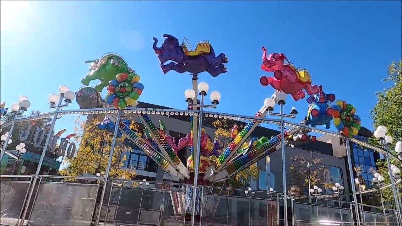 Najaarskermis Nijmegen 2024 opbouw vrijdag 4 oktober 2024