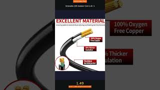 Skrizcable 25ft Outdoor Cord 1.49 #Shorts