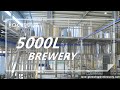 Tiantai 5000L semi-auto controlled brewery
