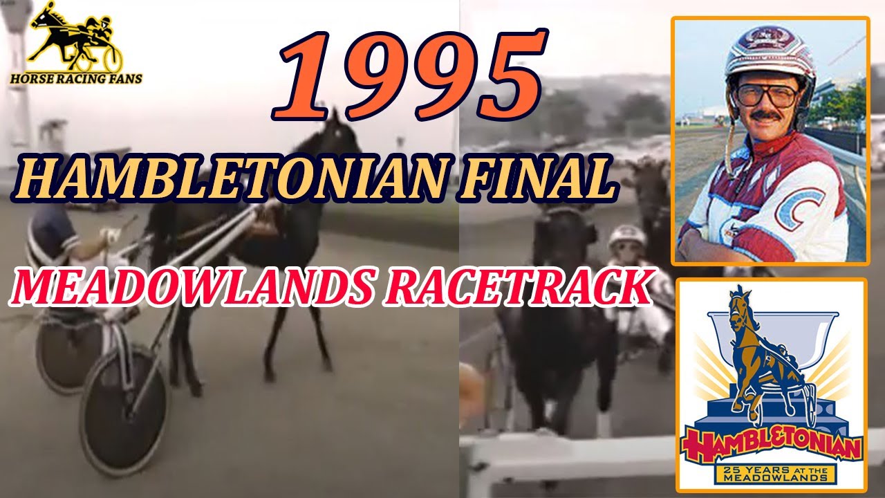 1995 Hambletonian Final - Full Broadcast Meadowlands racetrack