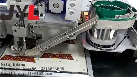 JYL A6 4 HEAD AUTOMATIC RIVET ATTACHING MACHINE