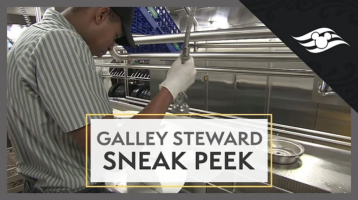 Disney Cruise Line Sneak Peek: Galley Steward