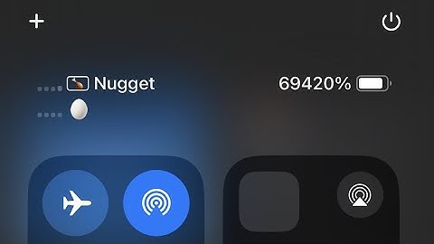 iOS Status Bar Tweaks in Nugget 6.0