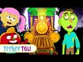 Haunted Train Song + More Spooky Rhymes For Kids By Teehee Toli