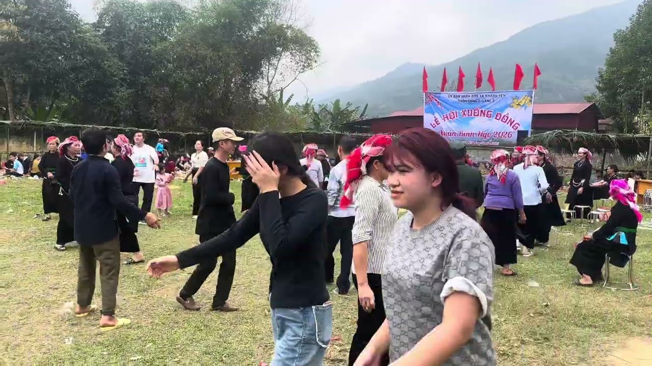 Múa trống trong ngày hội xuống đồng xã Khánh Yên năm 2026#suhuongyoutube 