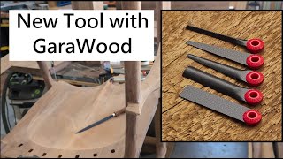 New tool - Finger Files from Lee Valley Tools used for sanding and shaping tight angles