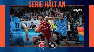 Highlights: BMA365 Bamberg Baskets - Veolia Towers Hamburg | easyCredit BBL | Dyn Basketball