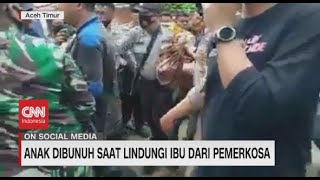 Tragis, Anak Dibunuh Saat Lindungi Ibu Dari Pemerkosa