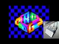 Sizif-512 ZX Spectrum clone running demos
