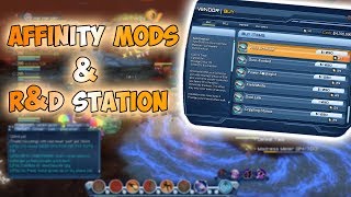 DCUO Affinity Mods & (R&D Station Crafting)