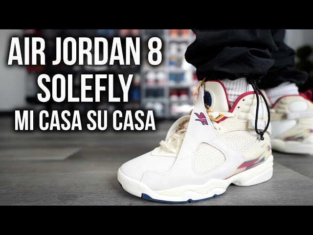 NIKE AIR JORDAN 8 RETRO × SOLE FLY WORTH IT? Jordan 8 SoleFly DETAILED REVIEW + ON FEET! Mi