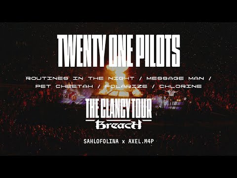 Twenty One Pilots Routines Message Cheetah Polarize Chlorine The Clancy Tour Breach Version 