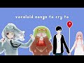 vocaloid songs to cry to