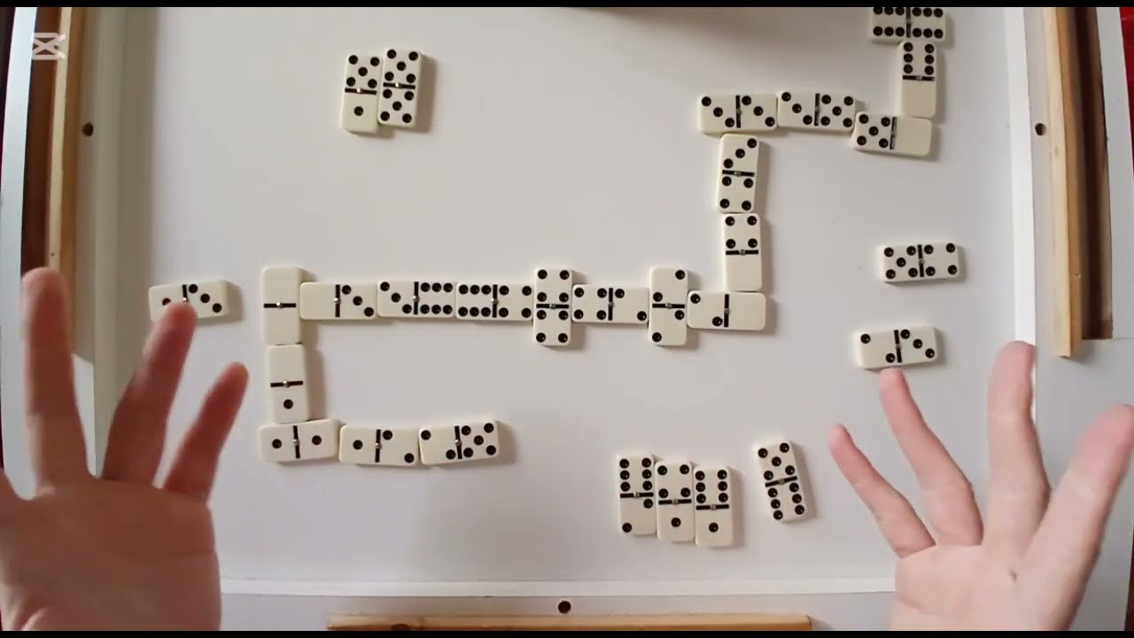 #MALA persecución de un doble - #Domino #aprendeajugar 