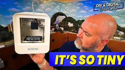 The perfect LITTLE Model Railroad 3D Printer?