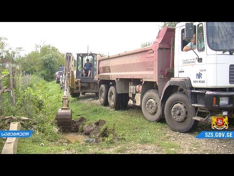 აბაშის სოფელ წყემში გაწმენდით სამუშაოები მიმდინარეობს