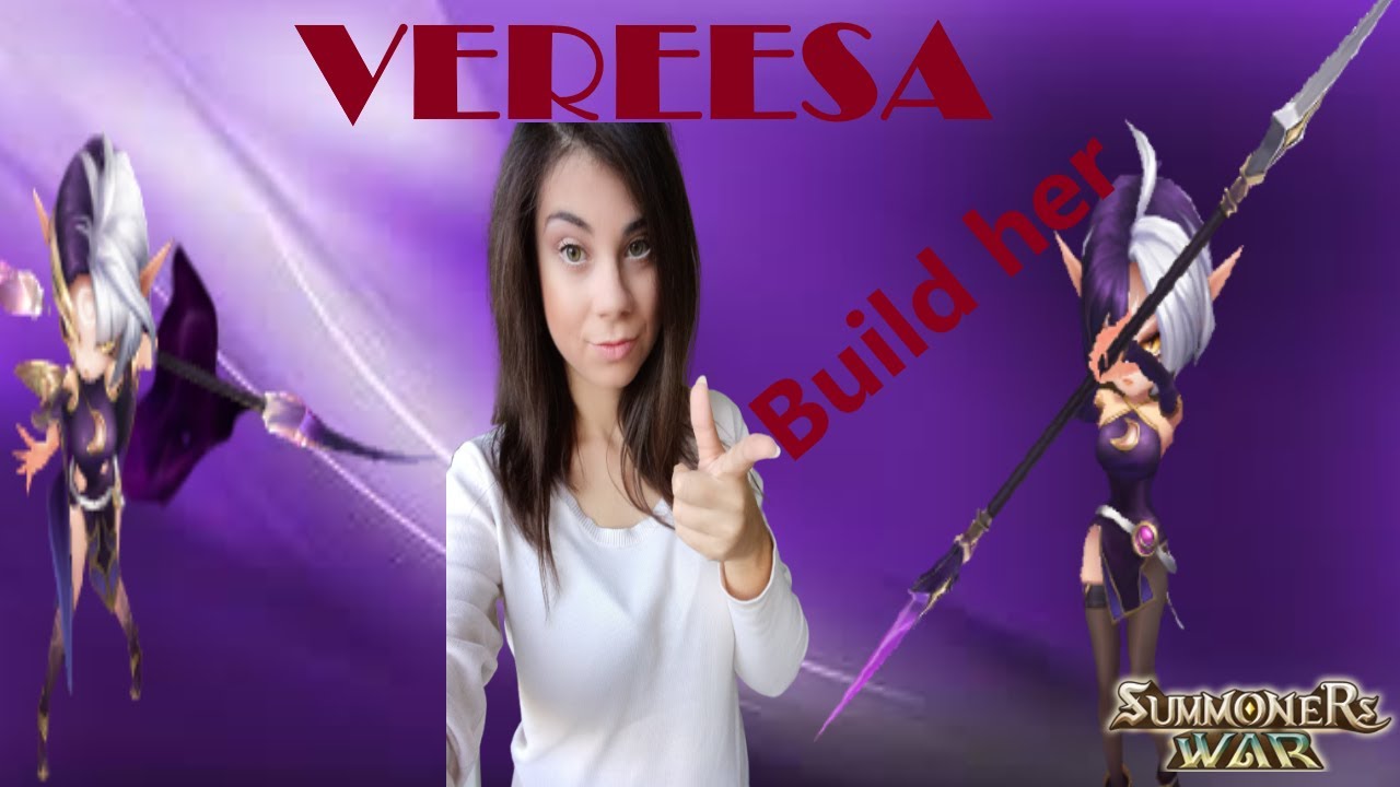 VEREESA DARK BLADE DANCER SHOW CASE (SUMMONERS WAR) YouTube