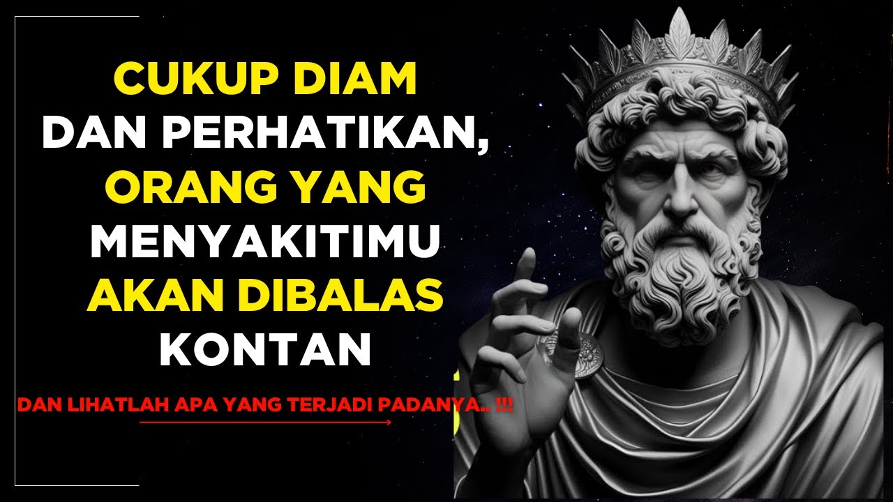 Disakiti? Orang yang Menyakitimu Tak Akan Tenang – Mereka Sedang Menunggu Giliran | Stoikisme