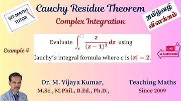 MA3303 | Complex Integration | Cauchy Residue Theorem I Probability and Complex Function | Engg Math