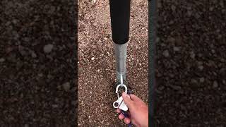 Danik Hook Stainless Steel Anchor Hook, Easy to Use, Knotless Anchor System