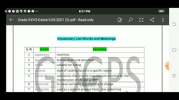 Grade 3 EVS Dated 5 05 2021