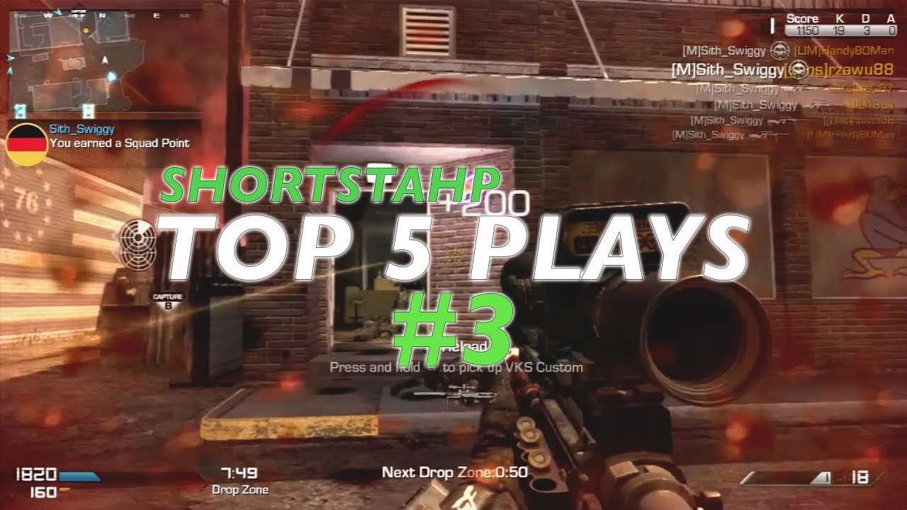 Shortstahp - Top 5 Plays #3