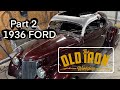 Part two  reassembling the roof on the 1936 ford chop top