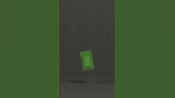 SLIME GO PLOP just a slime :) #minecraft #animation #3danimation #minecraft #blender