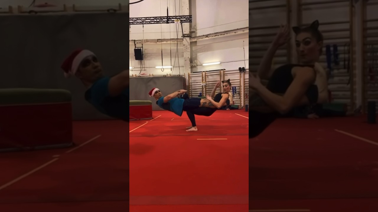 Wow!! Partner challenge 💪🏼😯 Can you do this?? 