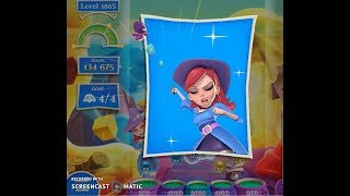 Bubble Witch 2 -- Level 1865 -- NO BOOSTERS (5-color Morgana)