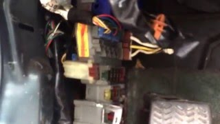 Honda Accord 1994-1997 Fuse Box Location