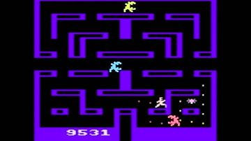 Alien Black (Atari 2600) - Vizzed.com GamePlay (rom hack)