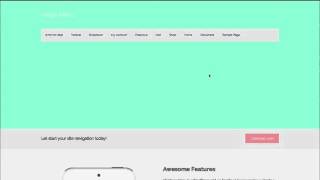Wp mega menu import demo menu