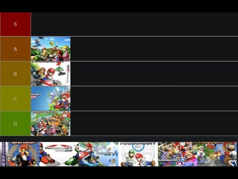 Mario Kart Games Tier List Youtube