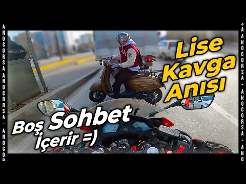 1 vs 10 Lise Kavgası Anısı | 650F Motovlog