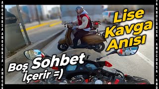 1 Vs 10 Lise Kavgası Anısı 650F Motovlog
