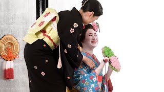都をどりの衣装お披露目