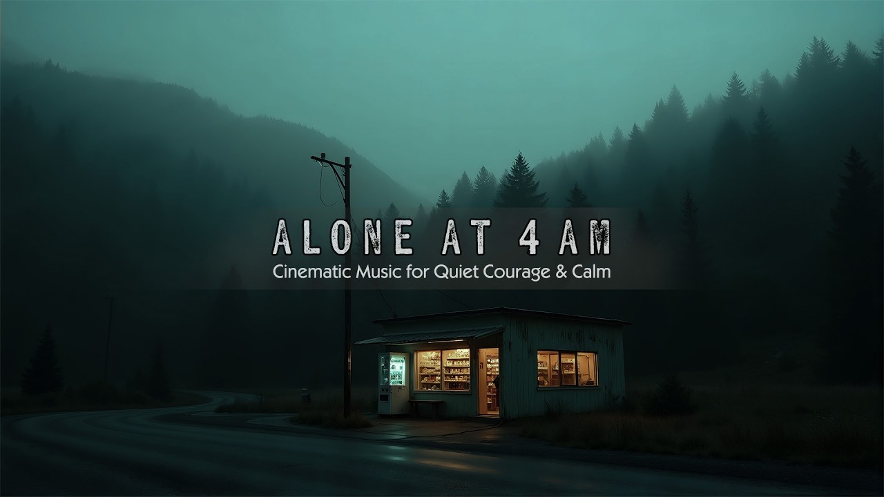 Alone at 4 AM | Cinematic Music for Quiet Courage & Calm