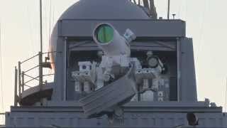 Celebrity Laser Weapon System (LaWS) Live Firing Onboard USS Ponce Profile
