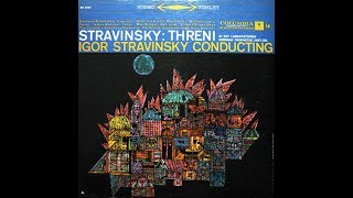 Stravinsky Threni Stravinsky conducting 1959