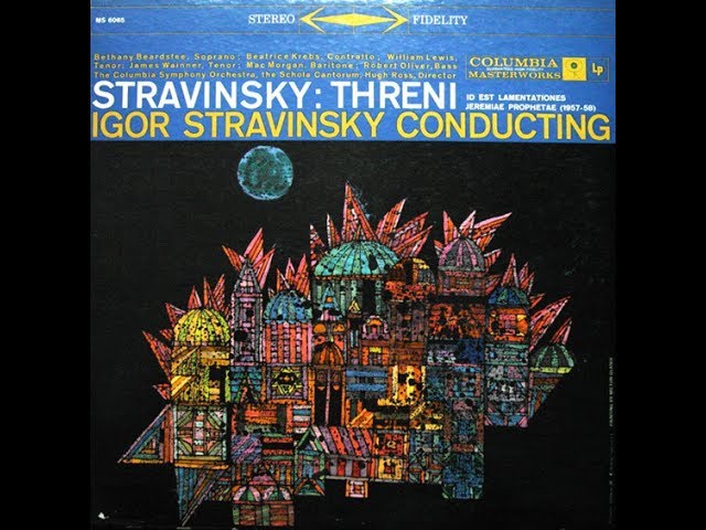 ストラヴィンスキー 「詩篇交響曲」 ピエール・ブーレーズ Stravinsky